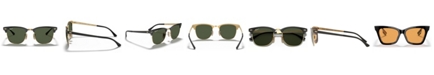 Ray-Ban Polarized Sunglasses, RB3716 CLUBMASTER METAL